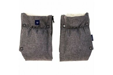 Gloves-Muff for Stroller Womar iGROW Graphite