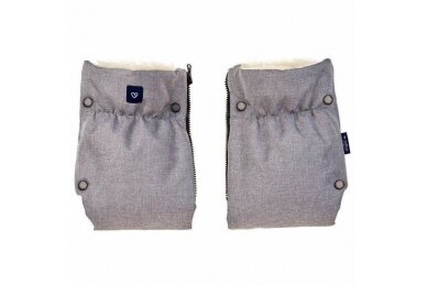 Gloves-Muff for Stroller Womar iGROW L.Grey Gloves-Muff for Stroller Womar iGROW L.Grey