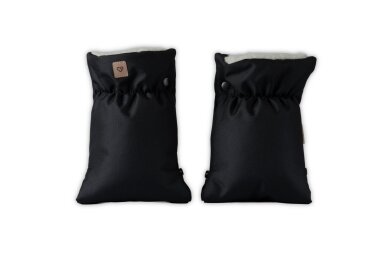 Gloves-Muff for Stroller Womar Zaffiro NORDICO Black 2 Gloves-Muff for Stroller Womar Zaffiro NORDICO Black 2
