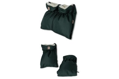 Gloves-Muff for Stroller Womar Zaffiro NORDICO Green