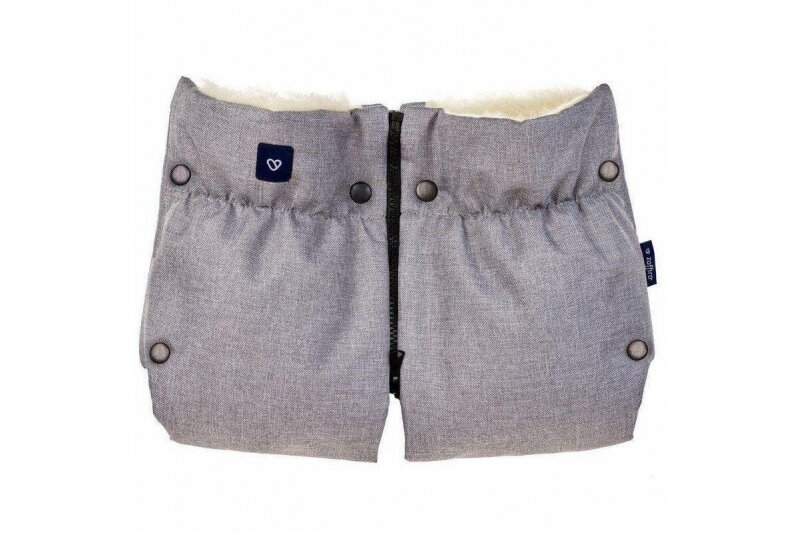 Gloves-Muff for Stroller Womar iGROW L.Grey 1