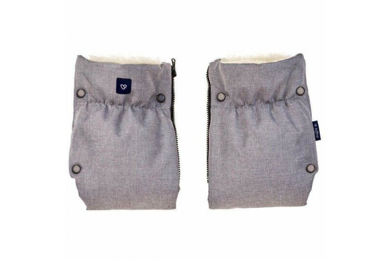 Gloves-Muff for Stroller Womar iGROW L.Grey Gloves-Muff for Stroller Womar iGROW L.Grey
