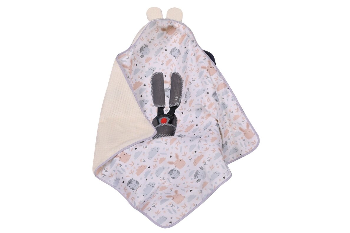 Sleeping bag-plaid DuetBaby 599 Ecru Z