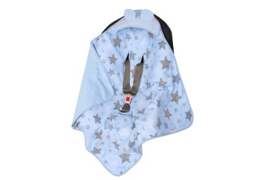 Sleeping bag-plaid DuetBaby 599 Blue