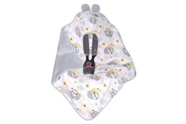 Sleeping bag-plaid DuetBaby 599 Grey