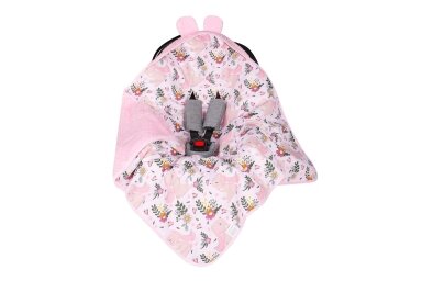 Sleeping bag-plaid DuetBaby  599 Pink