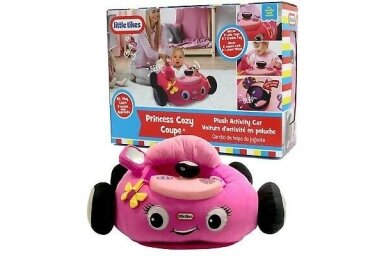 Plush Baby Toddler Chair Seat Little tikes PRINCESS COZY COUPE