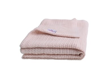 Cotton Blanket BabyMatex LILY, 75x100 cm Pink 1 Cotton Blanket BabyMatex LILY, 75x100 cm Pink 1
