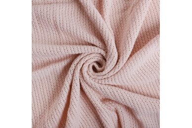 Cotton Blanket BabyMatex LILY, 75x100 cm Pink 2