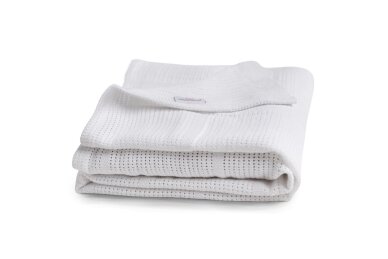 Cotton Blanket BabyMatex SISI, 75x100 cm White 1 Cotton Blanket BabyMatex SISI, 75x100 cm White 1
