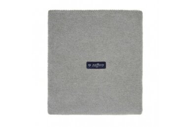 Cotton blanket Womar Zaffiro L.Grey