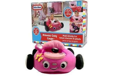 Plush Baby Toddler Chair Seat Little tikes PRINCESS COZY COUPE Plush Baby Toddler Chair Seat Little tikes PRINCESS COZY COUPE