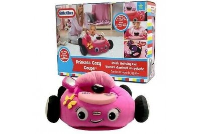 Plush Baby Toddler Chair Seat Little tikes PRINCESS COZY COUPE Plush Baby Toddler Chair Seat Little tikes PRINCESS COZY COUPE