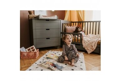 Baby cot Klupś IWO with driwer and removable side 10