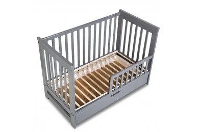 Baby cot Klupś IWO with driwer and removable side 3