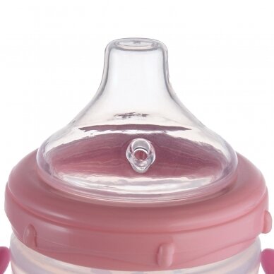 Чашка-непроливайка  с силиконовым носиком Canpol LOVE&SEA 57/300 Pink 2