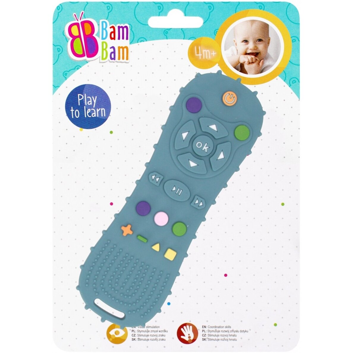 Kramtukas silikoninis BamBam PULTAS 1 Kramtukas silikoninis BamBam PULTAS 1
