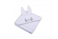 Towel for baby Duet RABBIT White