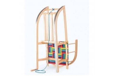 Kids Wooden Snow Sled IV-Maluch 2 Kids Wooden Snow Sled IV-Maluch 2