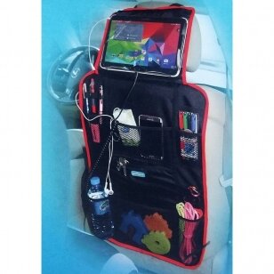 Автомобильный органайзер с карманом для планшета Bambino