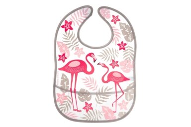 Washable Soft Bib Canpol 9/238 Coral