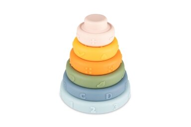 Sensory Ring Pyramid PUZZLE Canpol 79/103 Sensory Ring Pyramid PUZZLE Canpol 79/103