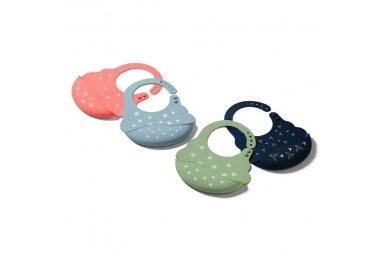 Silicone Bib with Pocket BabyOno 829/07 4 Silicone Bib with Pocket BabyOno 829/07 4