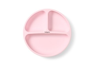 Silicone suction plate with lid BabyOno 1482/02 1 Silicone suction plate with lid BabyOno 1482/02 1