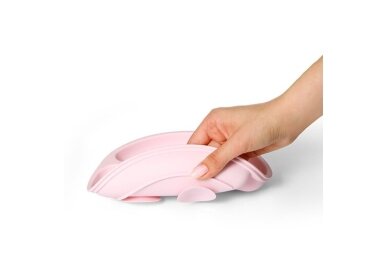 Silicone suction plate with lid BabyOno 1482/02 2 Silicone suction plate with lid BabyOno 1482/02 2