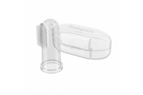 Silicone toothbrush-massager BabyOno 723 Silicone toothbrush-massager BabyOno 723