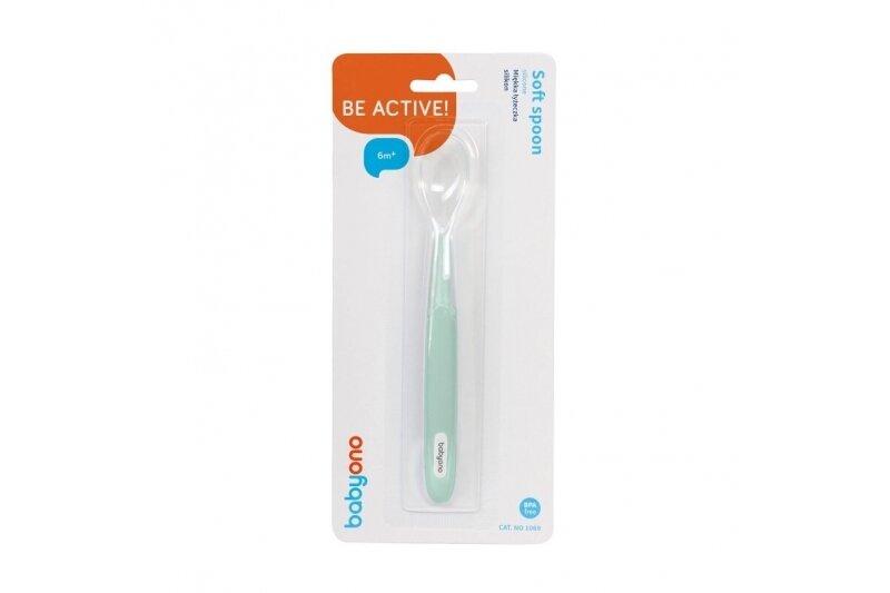 Silicone Spoon BabyOno 1069 1 Silicone Spoon BabyOno 1069 1