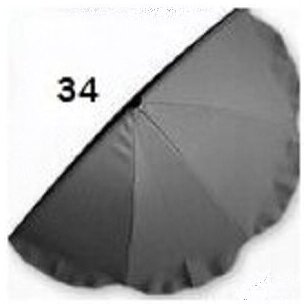 Зонтик от солнца ан коляску Grey-34