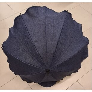 Зонтик от солнца на коляску Navy Linen