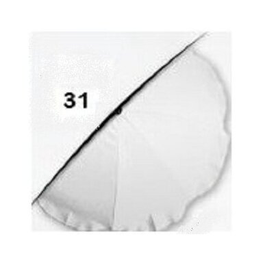 Skėtukas nuo saulės prie vežimėlio White-31 Skėtukas nuo saulės prie vežimėlio White-31
