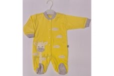 Baby Rompers Giraffe Yellow