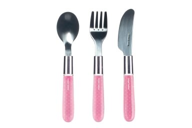 Stainless Steel Cutlery Set Canpol 9/477 Pink Stainless Steel Cutlery Set Canpol 9/477 Pink