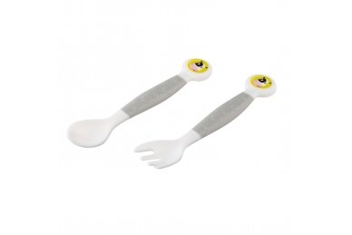 Flexible Cutlery Canpol 56/580 Grey 1