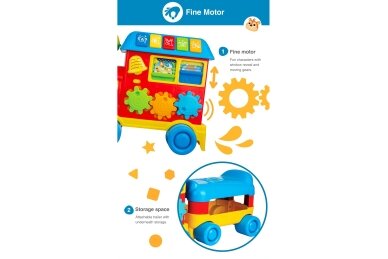 Walker Ride-on Learning  Winfun  TRAIN 0803 4