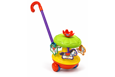Push Toy with Handle CAROUSEL Push Toy with Handle CAROUSEL