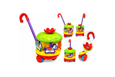 Push Toy with Handle CAROUSEL 1