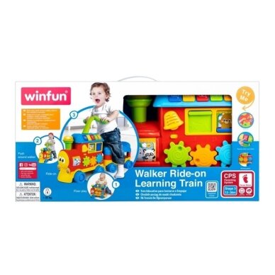 Stumdukas-paspirtukas Winfun  TRAIN 0803 9
