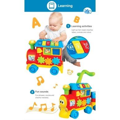 Stumdukas-paspirtukas Winfun  TRAIN 0803 7