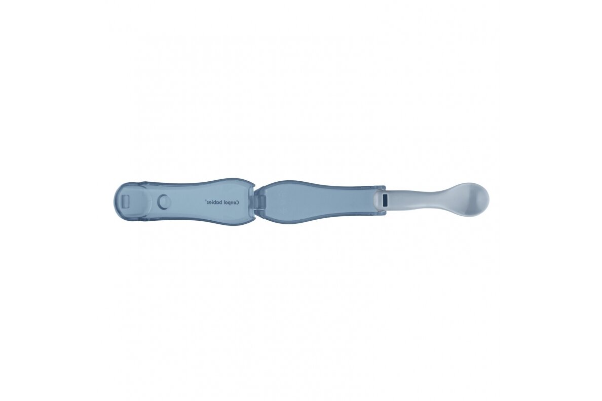 Foldable travel spoon for children Canpol Babies 56/611, Blue 1 Foldable travel spoon for children Canpol Babies 56/611, Blue 1
