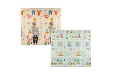 Folding double-sided foam mat BEAR & ROAD Folding double-sided foam mat BEAR & ROAD