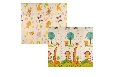 Folding double-sided foam mat NUMBERS & GIRAFFE Folding double-sided foam mat NUMBERS & GIRAFFE