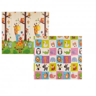 Коврик складной двусторонний GIRAFFE & ANIMALS Коврик складной двусторонний GIRAFFE & ANIMALS