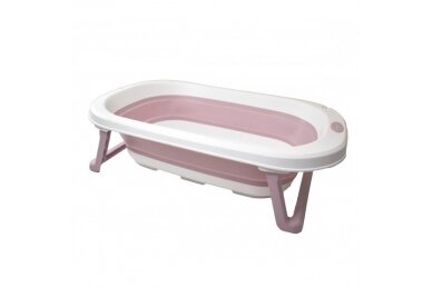 Kids Foldable Bathtub miniWorld Pink