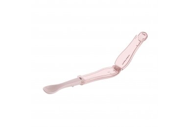 Foldable travel spoon for children Canpol Babies 56/611, Pink 4