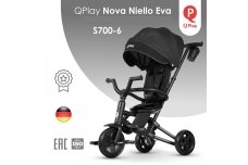 Tricycle QPlay  NOVA NIELLO Black