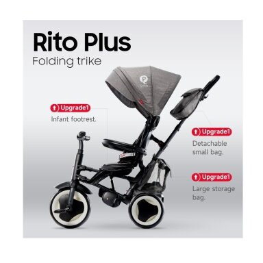 Triratukas QPlay RITO PLUS Grey